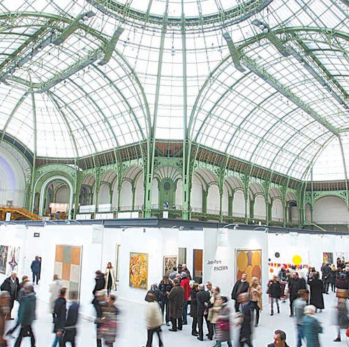 프랑스 파리에서 열린 ‘아트파리 아트페어’. 한국 작가들이 다수 참가했다. 해외문화홍보원 제공