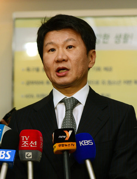 정몽규 2016리우데자네이루하계올림픽 한국 선수단장. 사진제공｜스포츠동아DB