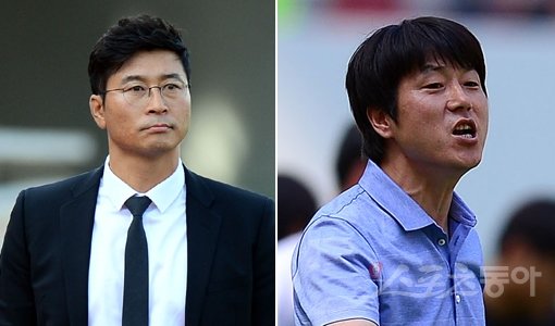 인천 김도훈 감독-전남 노상래 감독. 스포츠동아DB