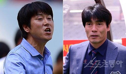 전남 노상래 감독-포항 최진철 감독(오른쪽). 스포츠동아DB