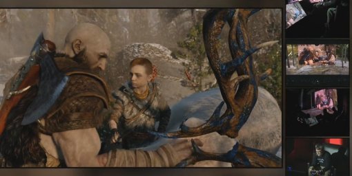 갓 오브 워 시연 장면(출처=게임동아)