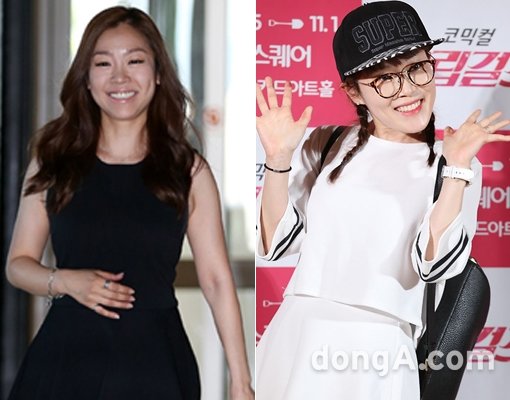 가수 박정현-방송인 박슬기(오른쪽). 동아닷컴DB