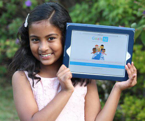애플의 ‘세계개발자회의(WWDC) 2016’에 최연소 앱 개발자로 참여한 호주의 아홉 살 소녀 안비타 비자이.