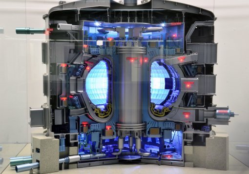 ITER의 핵심 장치인 토카막(에너지원인 플라스마를 담는 공간)의 모형. ITER 국제기구 제공