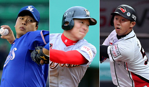 삼성 김기태-SK 김재현- kt 전민수. 사진｜스포츠동아DB·스포츠코리아