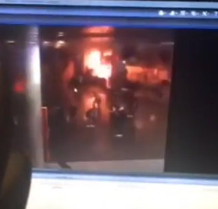 이스탄불 공항테러 상황. 소셜미디어 캡처