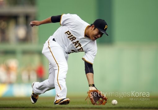 피츠버그 강정호. 사진=ⓒGettyimages이매진스