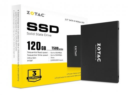 ZOTAC T500 120GB (출처=조텍코리아)