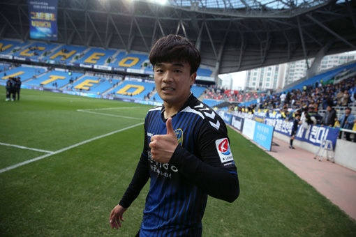 인천 송시우. 사진제공｜한국프로축구연맹