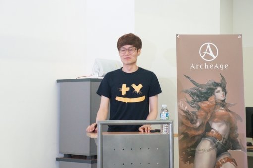 엑스엘게임즈 조용래 아키에이지 기획팀장 (출처=게임동아)