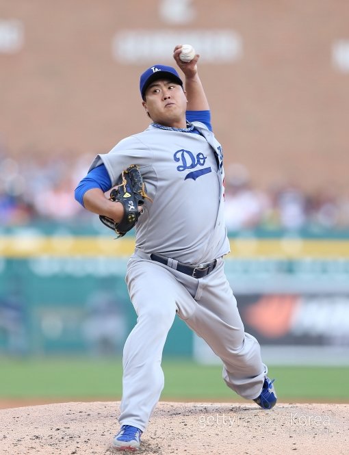 LA다저스 류현진. 사진=ⓒGettyimages이매진스