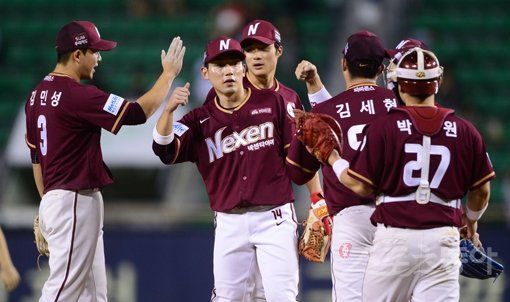 넥센 히어로즈 선수단. 스포츠동아DB