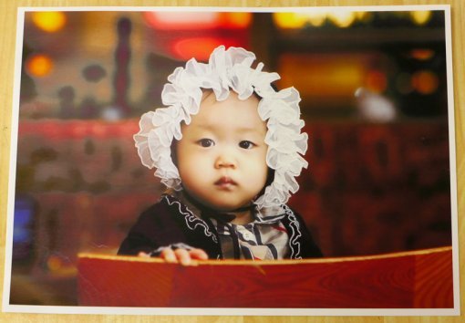 사진 출력 샘플(인화지) (출처=IT동아)