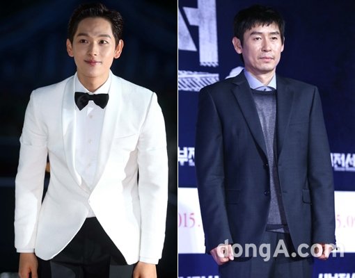 가수 겸 배우 임시완- 배우 설경구(오른쪽). 동아닷컴DB