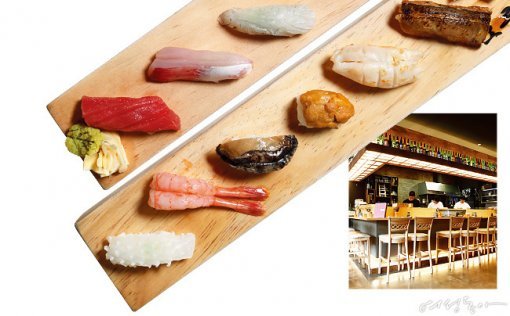 토오루 추천 초밥 12개 2만9천원.