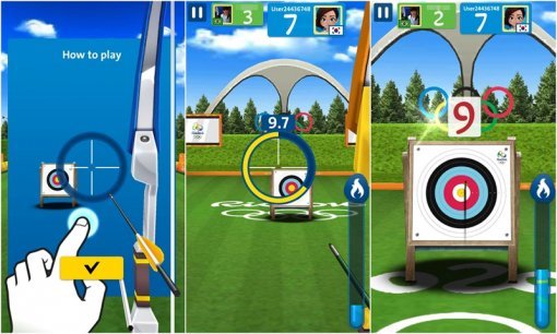 리우 2016 올림픽 게임 이미지 (출처=네오위즈게임즈)