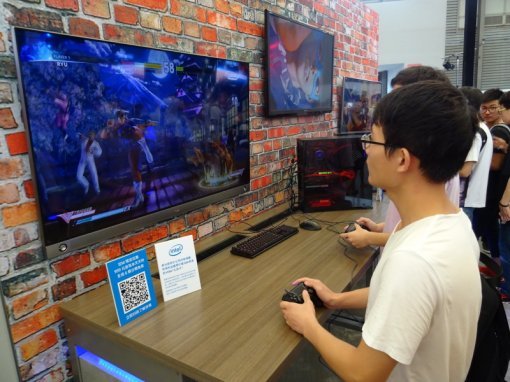 차이나조이 2016 콘솔부스