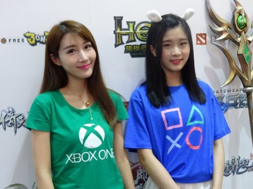 차이나조이 2016 콘솔부스