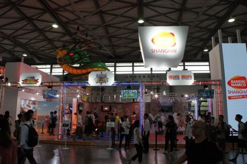 차이나조이 2016 반다이남코 부스 현장 (출처=게임동아)