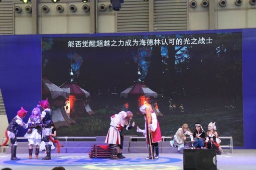 차이나조이 2016 C. A. W. A. E 현장 (출처=게임동아)