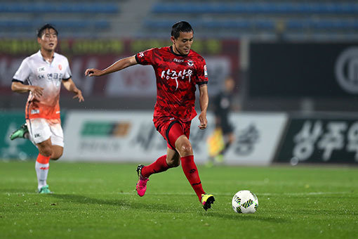 상주상무 신진호. 사진제공｜한국프로축구연맹