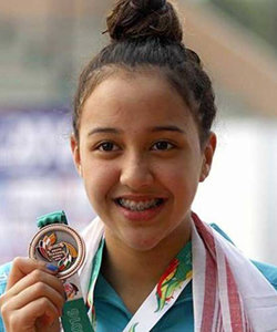 네팔 수영대표 가우리카 싱