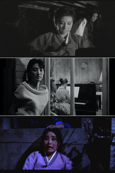 납량특집 KTV 시네마 ‘살인마’(1965년, 감독 이용민)-‘살인마’(1965년, 감독 이용민)-‘월하의 공동묘지’(1967년, 감독 권철휘)(맨 위쪽부터).