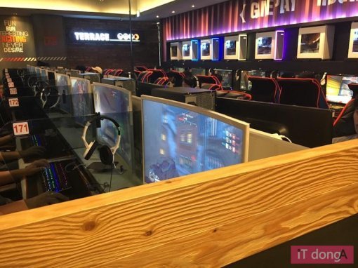 경기도 화성시 퍼플펍 PC방. (출처=IT동아)