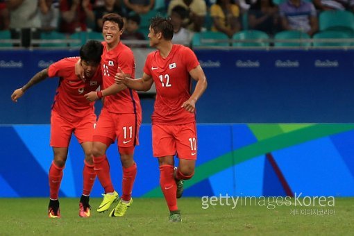 한국 선수들. ⓒGettyimages이매진스