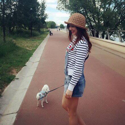 패션전문지 보그는 손연재에 대해 “(그가) 경기 중에는 화려한 의상을 많이 입지만 일상에선 청바지와 티셔츠를 즐겨 입는다”고 전했다. 사진 출처 보그·손연재 인스타그램