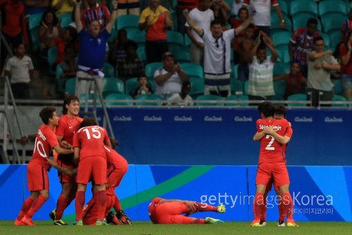 올림픽 남자축구대표팀. 사진=ⓒGettyimages이매진스