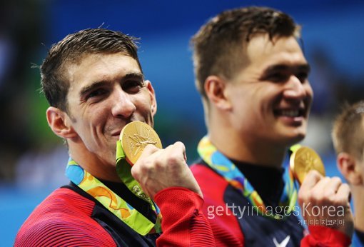 마이클 펠프스(왼쪽). ⓒGettyimages이매진스