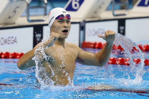 올림픽 중국수영대표 쑨양. 사진=ⓒGettyimages이매진스