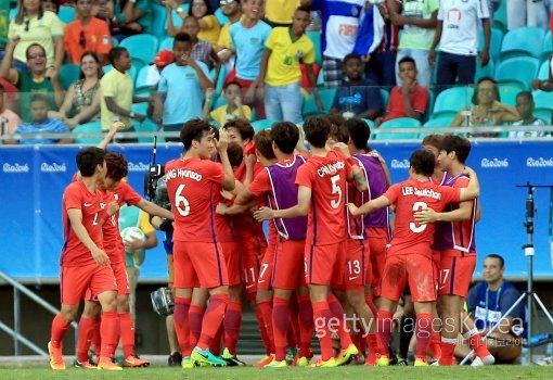 올림픽 남자축구대표팀. 사진=ⓒGettyimages이매진스