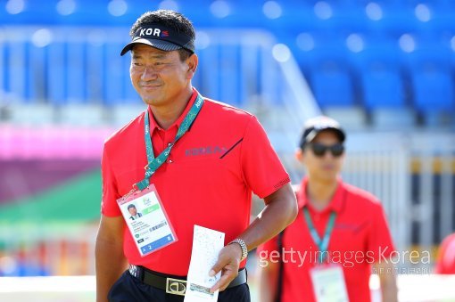 올림픽 골프대표팀 최경주 감독. 사진=ⓒGettyimages이매진스