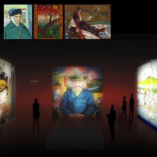 ‘태양의 화가 반 고흐: 빛, 색채, 그리고 영혼’ 전시회가 오는 12월 31일까지 서울 동대문 apM CUEX 홀 7층에서 펼쳐진다. 사진제공=콘텐츠하우스인터내셔날