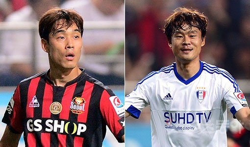 FC서울 박주영-수원삼성 곽희주(오른쪽). 스포츠동아DB