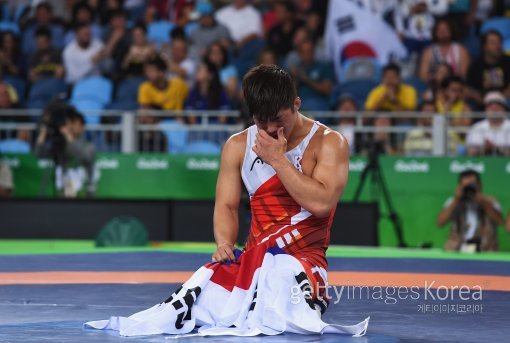 올림픽 남자레슬링대표 김현우. 사진=ⓒGettyimages이매진스