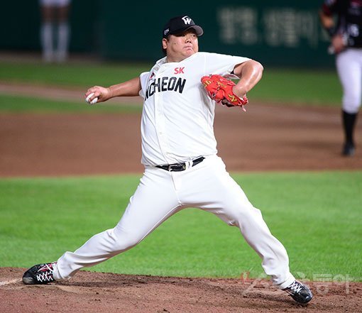 SK 채병용. 스포츠동아DB