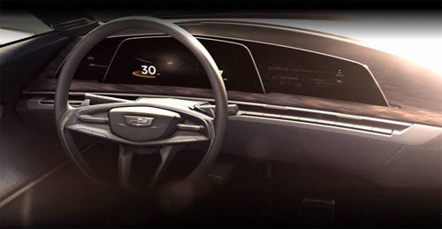 캐딜락이 자체 소셜네트워크서비스(SNS)에 공개한 콘셉트카 이미지. 캐딜락 SNS 캡처