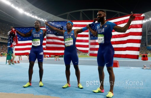 미국 육상대표팀. ⓒGettyimages/이매진스