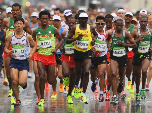 2016 리우올림픽 남자 마라톤. ⓒGettyimages/이매진스
