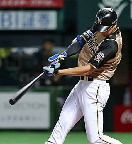 현대 야구에서 보기 드문 투타 겸업 선수인 일본 프로야구 니혼햄의 오타니 쇼헤이가 시즌 20호 홈런을 쳤다. 사진 출처 닛칸스포츠