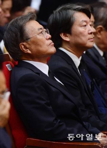 문재인, 안철수. 사진=사진공동취재단