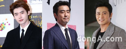 배우 이종석-류승룡-장동건. 동아닷컴DB