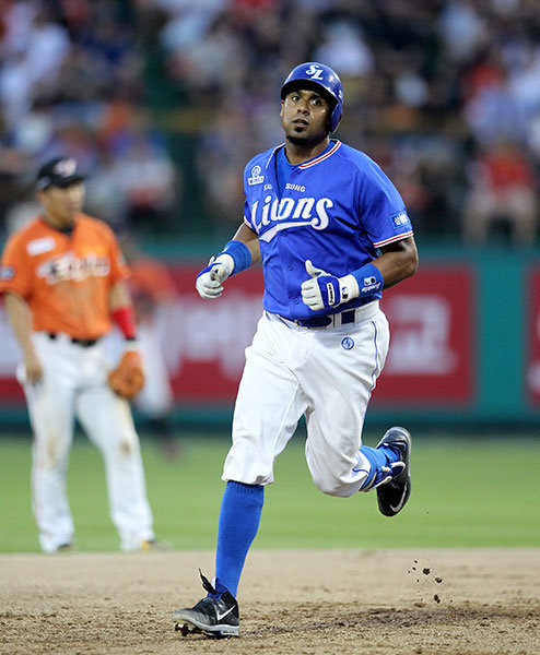 삼성 발디리스. 사진제공｜스포츠코리아