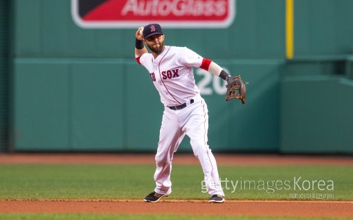 보스턴 레드삭스 더스틴 페드로이아. 사진=ⓒGettyimages이매진스
