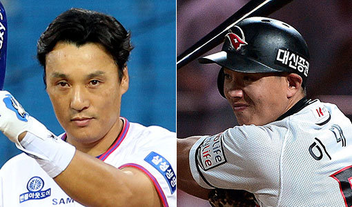 삼성 이승엽-kt 이대형(오른쪽). 사진｜스포츠동아DB·스포츠코리아