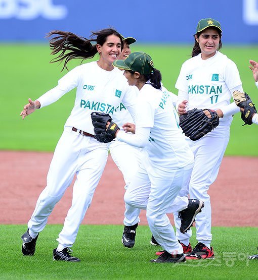 파키스탄 여자야구대표팀. 기장(부산)｜김종원기자 won@donga.com