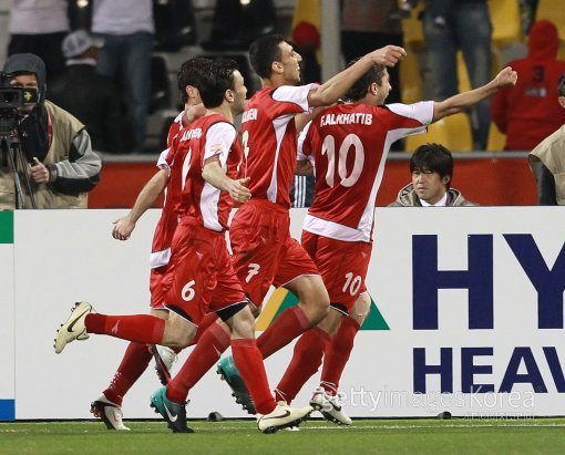 시리아 축구대표팀. 사진=ⓒGettyimages이매진스